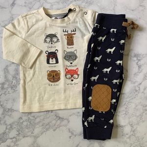 ⭐️ NEW ⭐️ Petit Lem Animal Theme Baby Set